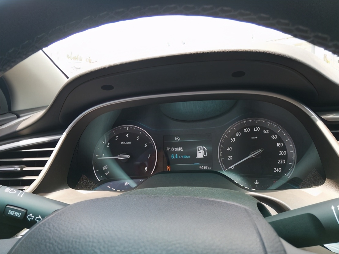 综合油耗6.4我家1W公里英朗越开越经济