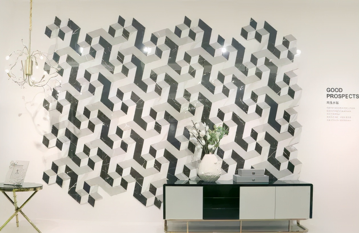 大理石水刀拼花现代,大理石水刀拼花现代风格效果