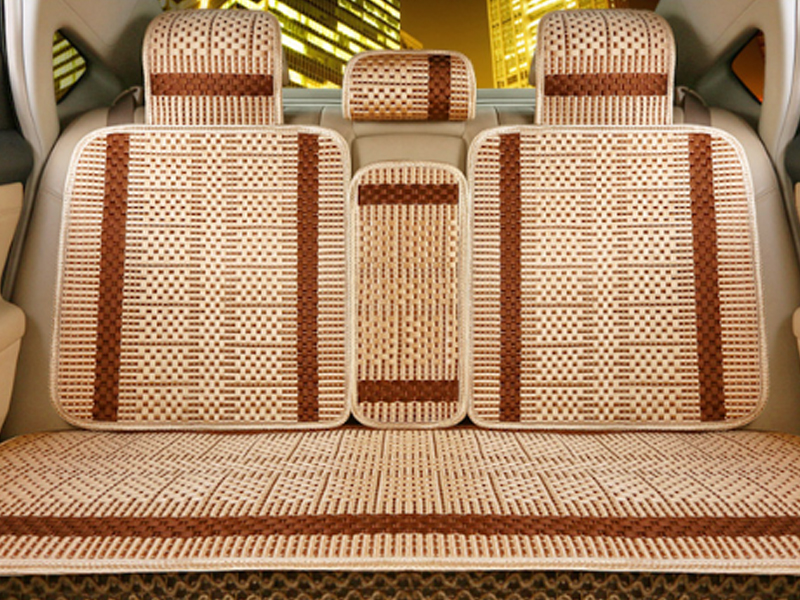 夏季冰丝汽车坐垫透气凉爽不闷热,夏日清凉坐垫