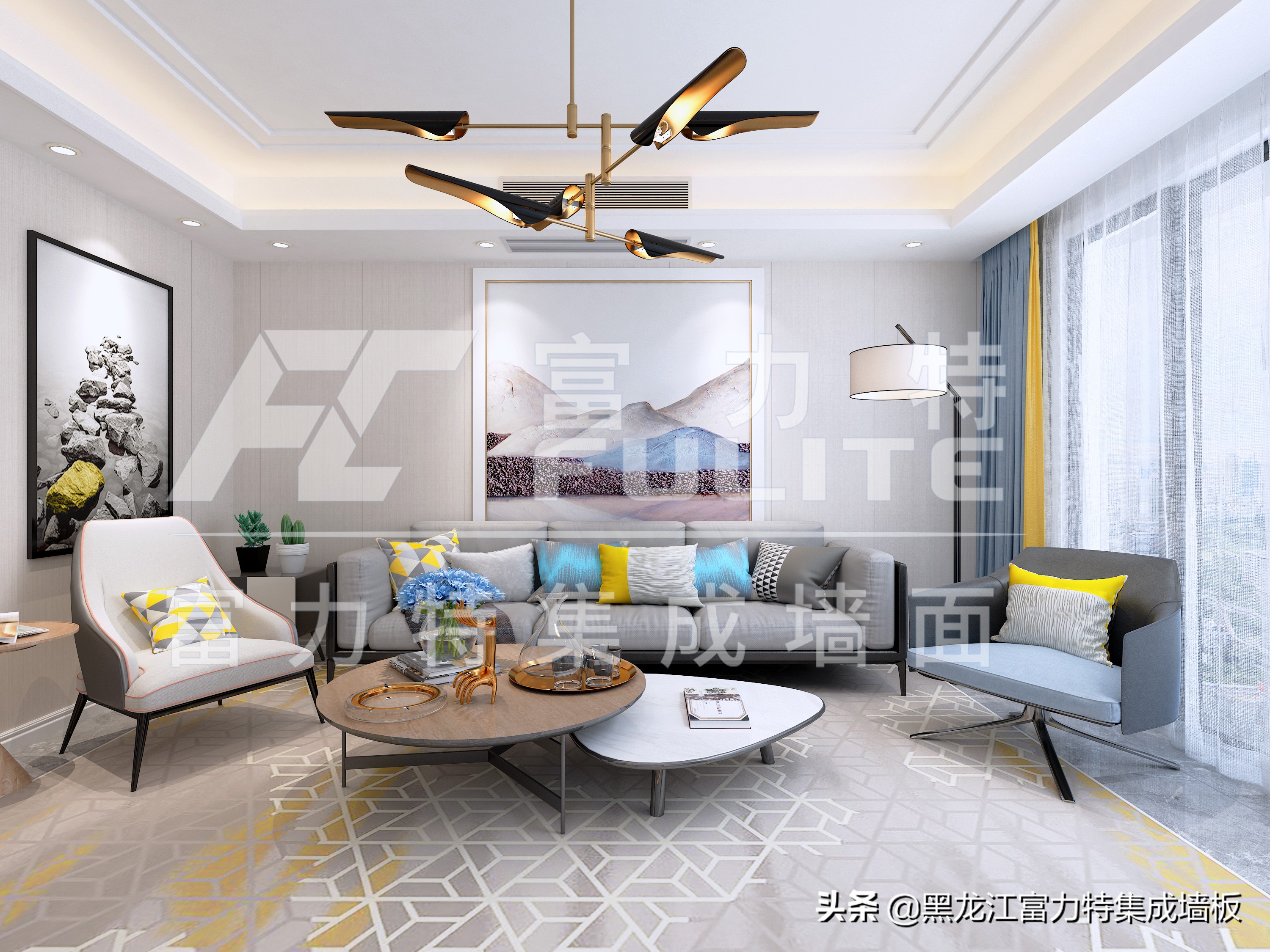 竹纤维集成板和铝集成墙板的区别,家装集成墙板和工程集成墙板