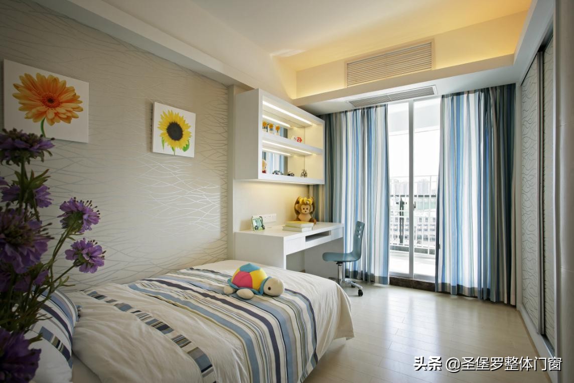 开放式厨房和阳台一体装修图,开放式厨房与书房隔断效果图欣赏