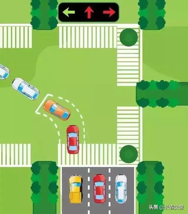 左转弯在待转区变红灯了还能走吗,左转弯待转区绿灯可以走吗