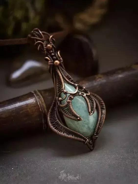 国外金属绕线首饰教程大全,绕线手工首饰