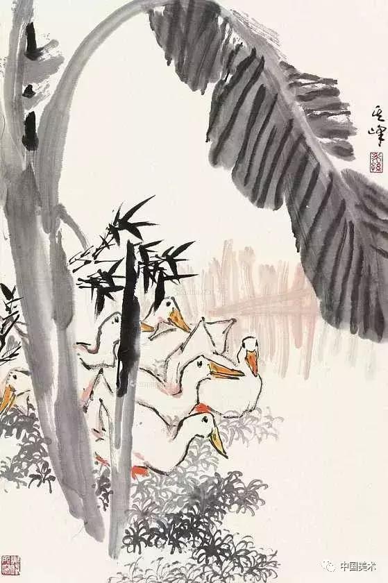 怎样使墨色有变化？蘸墨、蘸水和调墨这篇文章都教给你