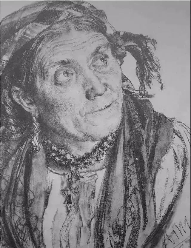 阿道夫门采尔速写作品,门采尔高清速写作品图片