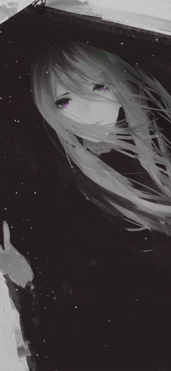 黑系壁纸4k超清全面屏,黑暗系壁纸100张