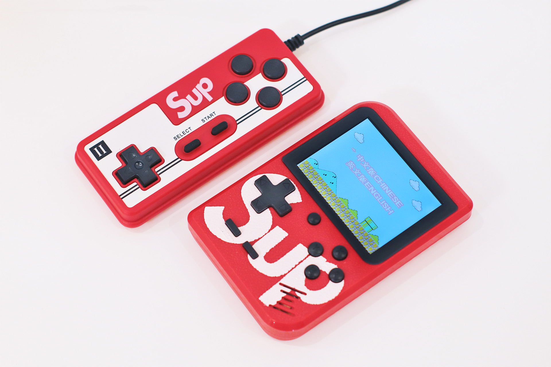 来波童年回忆杀｜某多多的山寨掌上红白机开箱