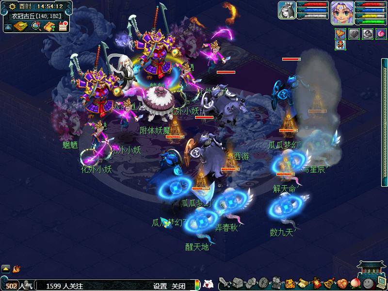 瓜瓜的梦幻西游打法,梦幻西游长安渡劫攻略图