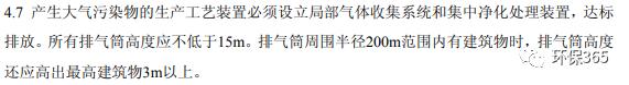 废气处理烟囱高度,废气塔烟囱取样口高度标准