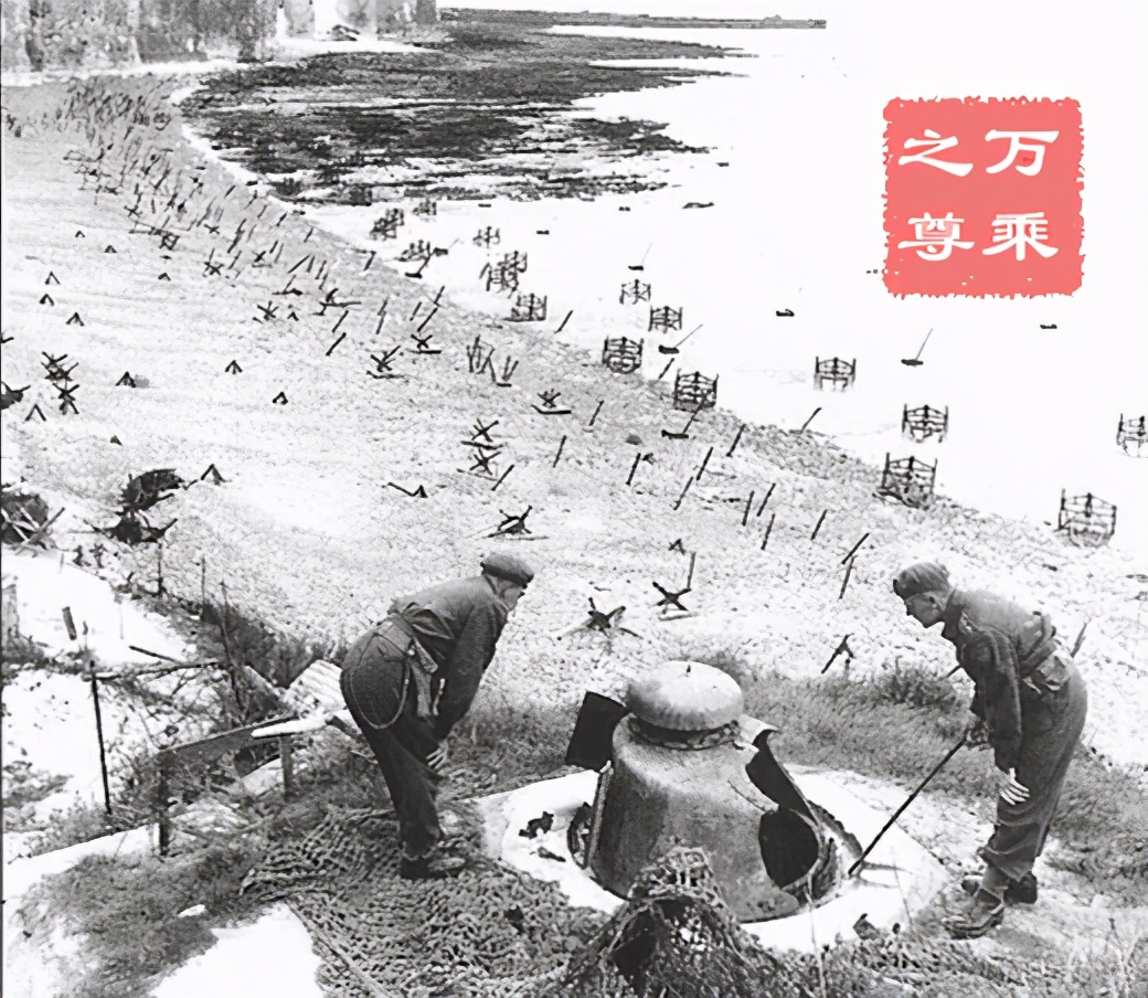德军登陆诺曼底海滩,诺曼底海滩防御