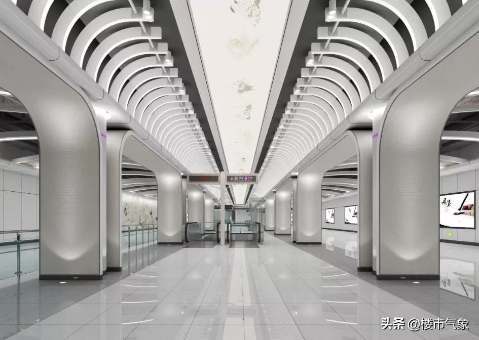郑州地铁8号线最新装修施工,郑州地铁装修