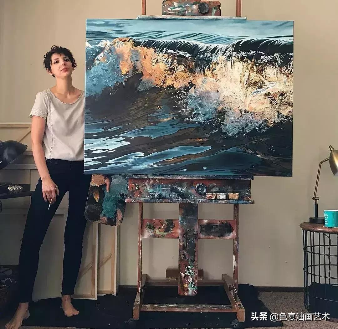 用最简单的画笔，画出绝美的大海