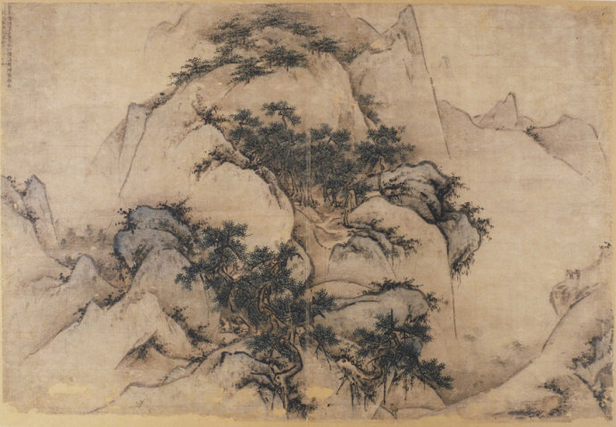 中国传世山水画全集册pdf,中国传世山水画宋代