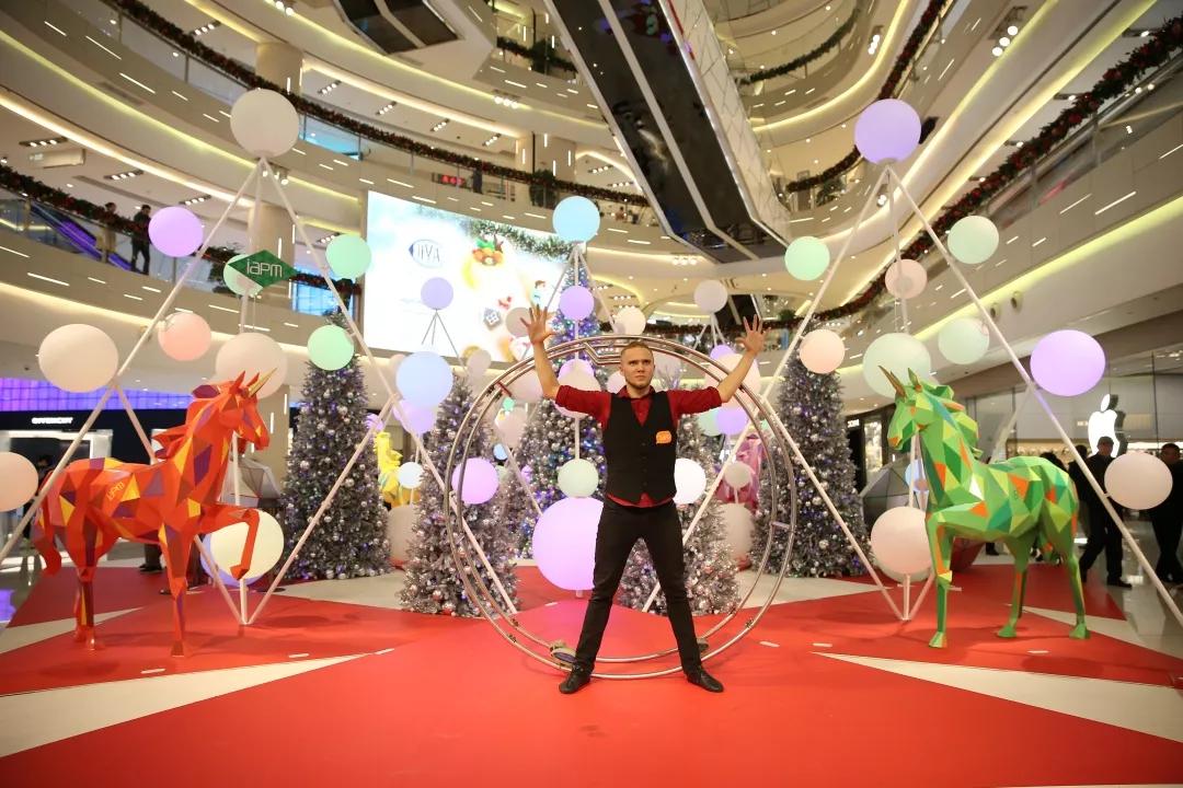 环贸iapm商场夜景,环贸iapm商场网红店