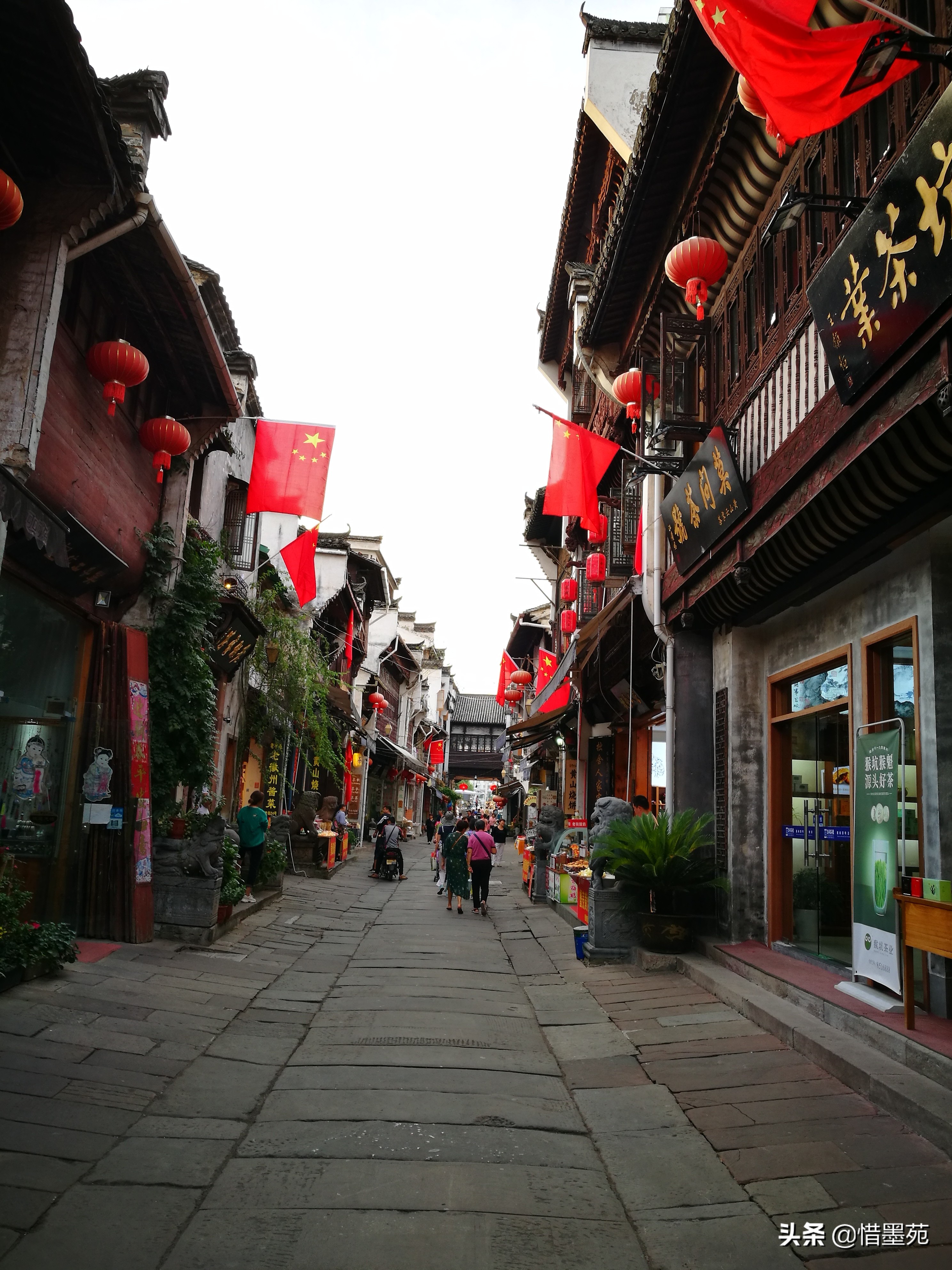 屯溪老街清明上河图,流动的清明上河图画卷