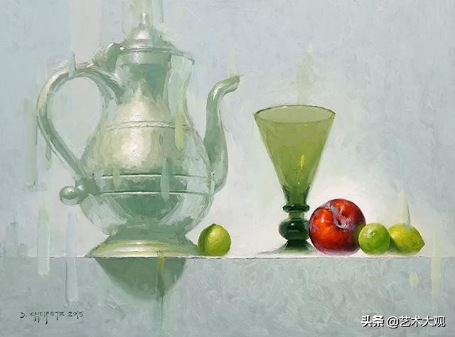 色彩世界油画作品,画家davidsmith油画作品