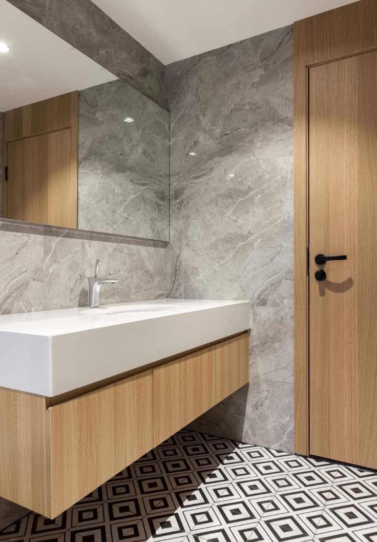 原木色极简家,黑白原木极简风格