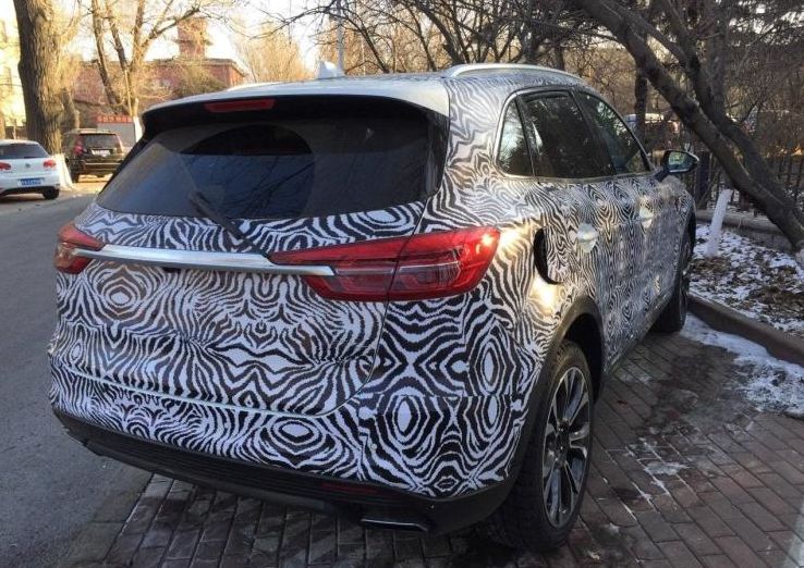 新款红旗hs5谍照曝光,红旗hs5谍照曝光