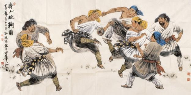 古代蹴鞠图片大全,古代足球蹴鞠怎么念