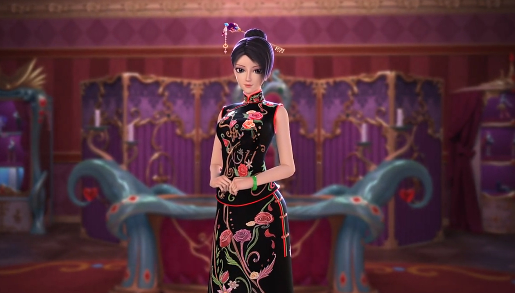 叶罗丽辛灵的大型娃娃,叶罗丽娃娃店的辛灵留下的秘密