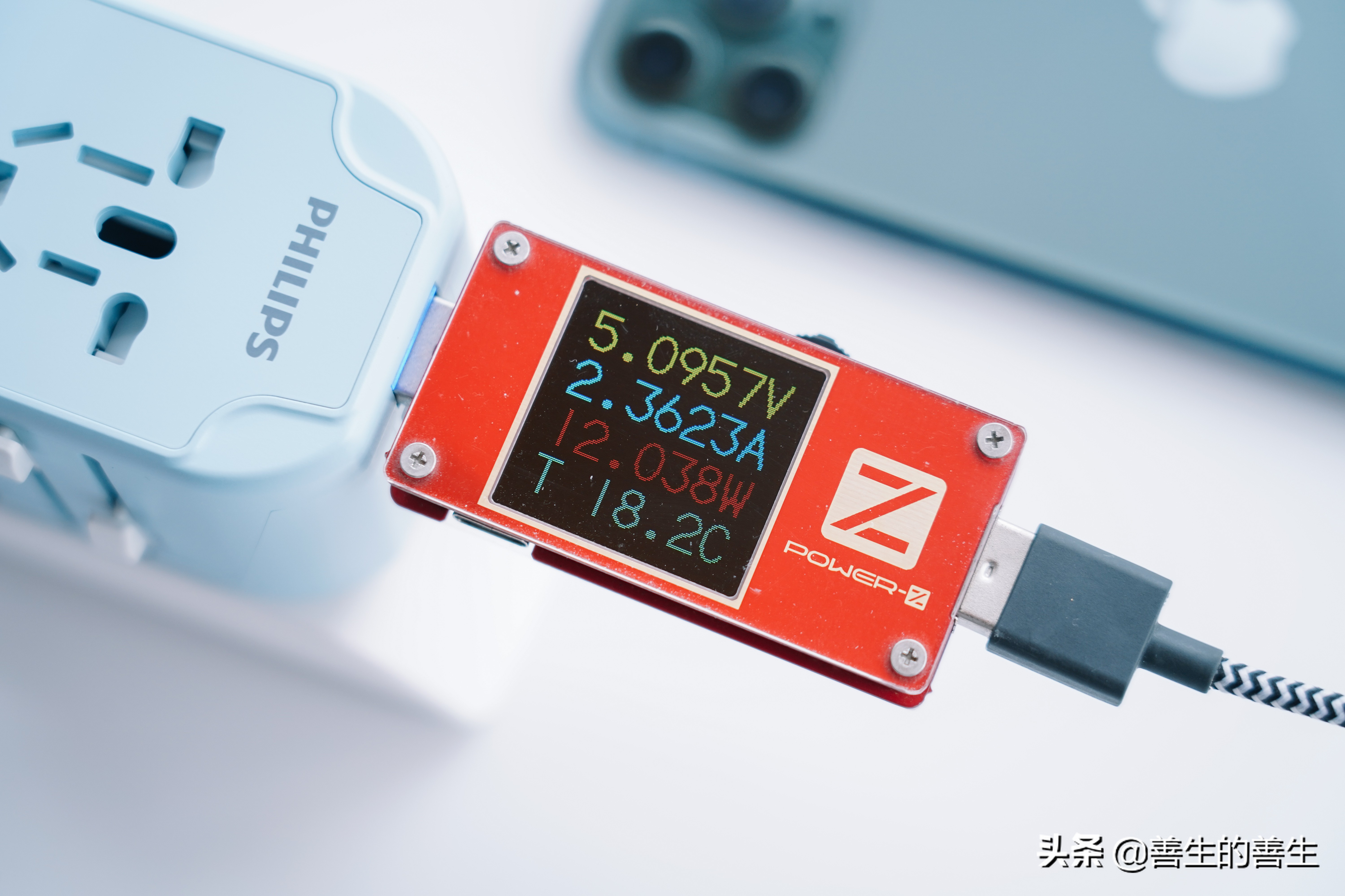 出国只带一个行李箱,飞利浦三脚usb插座评测