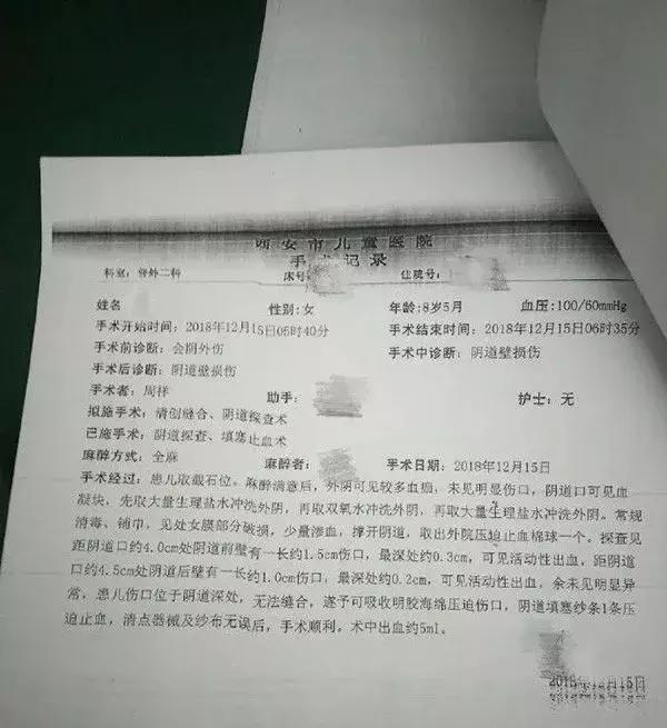 八岁女孩眼睛被打出血后续,8岁女孩被打事件完整版后续