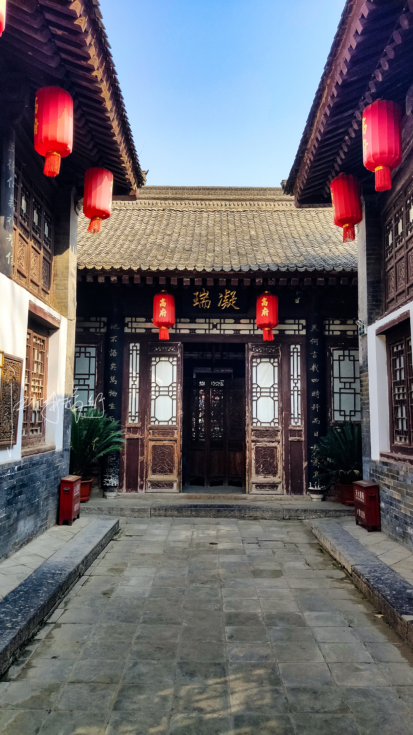 西安美食街区,西安小吃街里的古宅