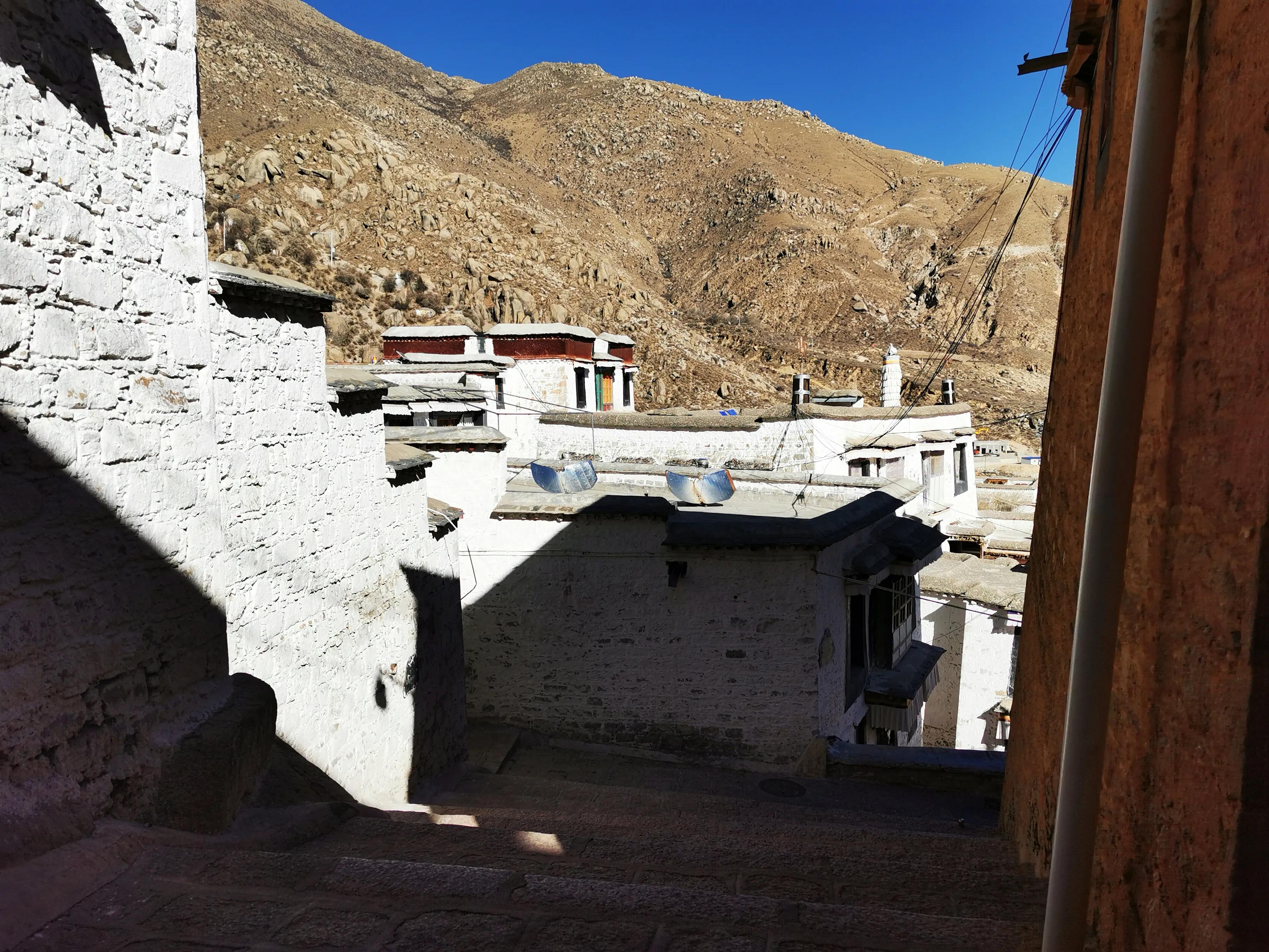 唐蕃古道带我到山顶,唐蕃古道冬游