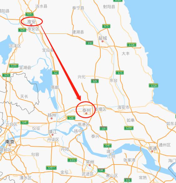 淮安离沿海有多少公里,淮安会成为省会吗