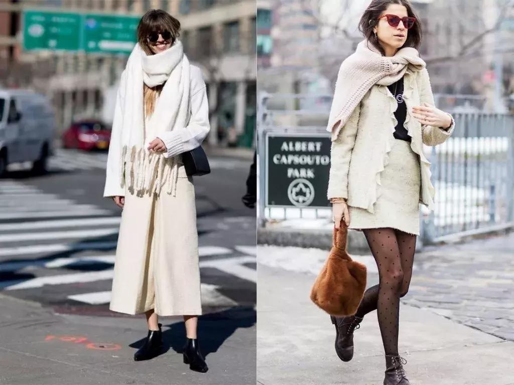 冬季爆款洋气羊绒围巾,这款新潮羊绒围巾温暖又漂亮