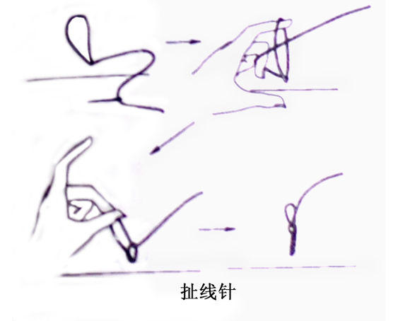 服装缝纫技巧手工针法,老裁缝常用的锁边针法