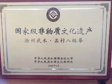 传统武术八极拳,传统八极拳比赛