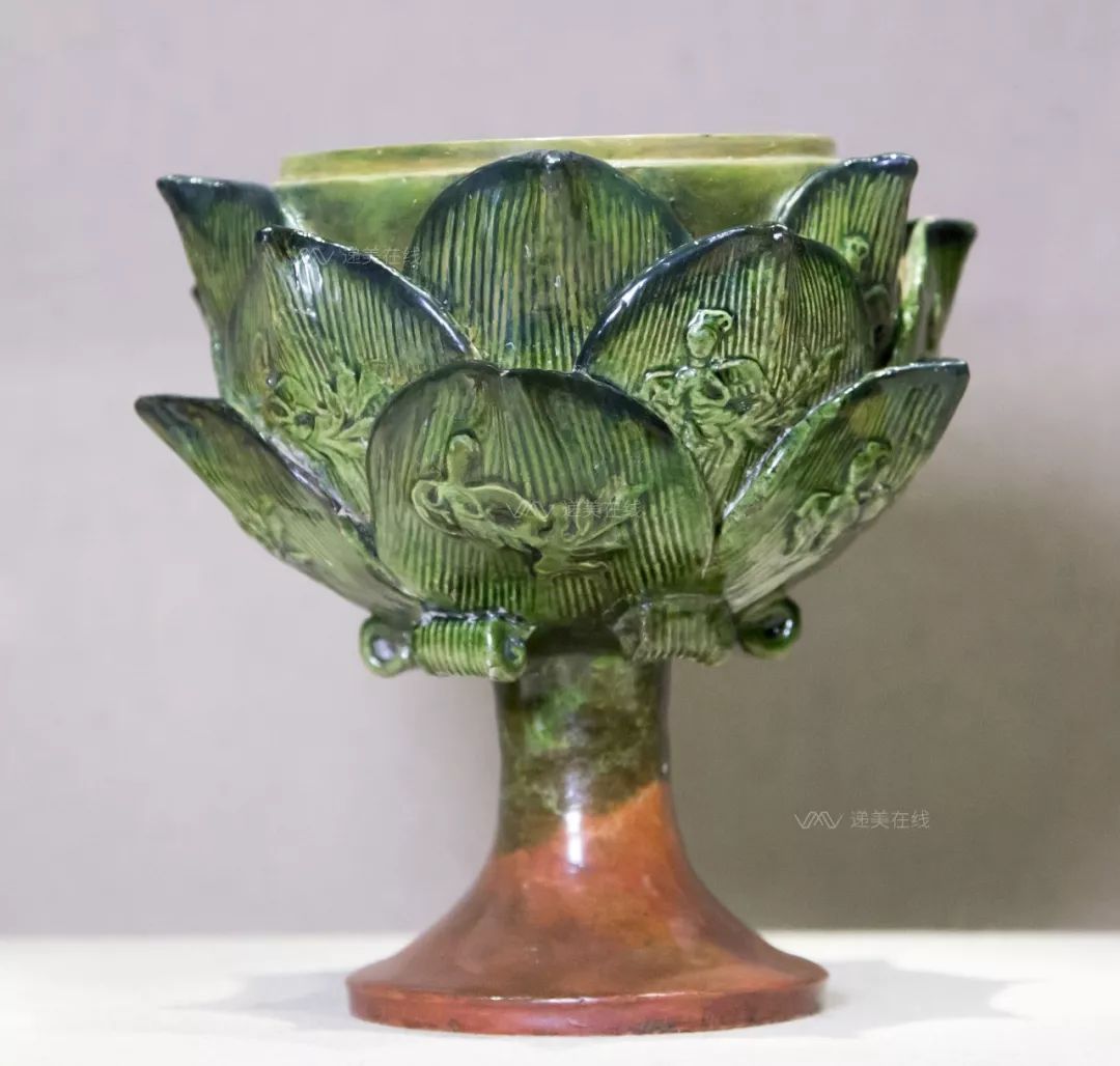 唐代邛崃窑三彩瓷器,唐代邛崃窑三彩精品瓷器