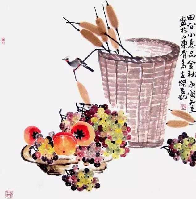 分享几组简单实用的写意花鸟画法,国画教程花鸟基本画法值得珍藏