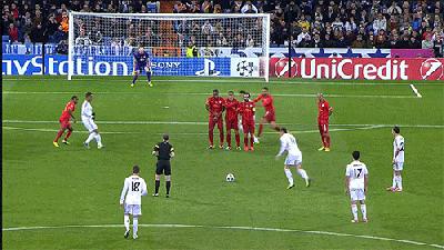 C罗绝技落叶球、电梯球如何炼成?谈落叶球、电梯球、香蕉球区别