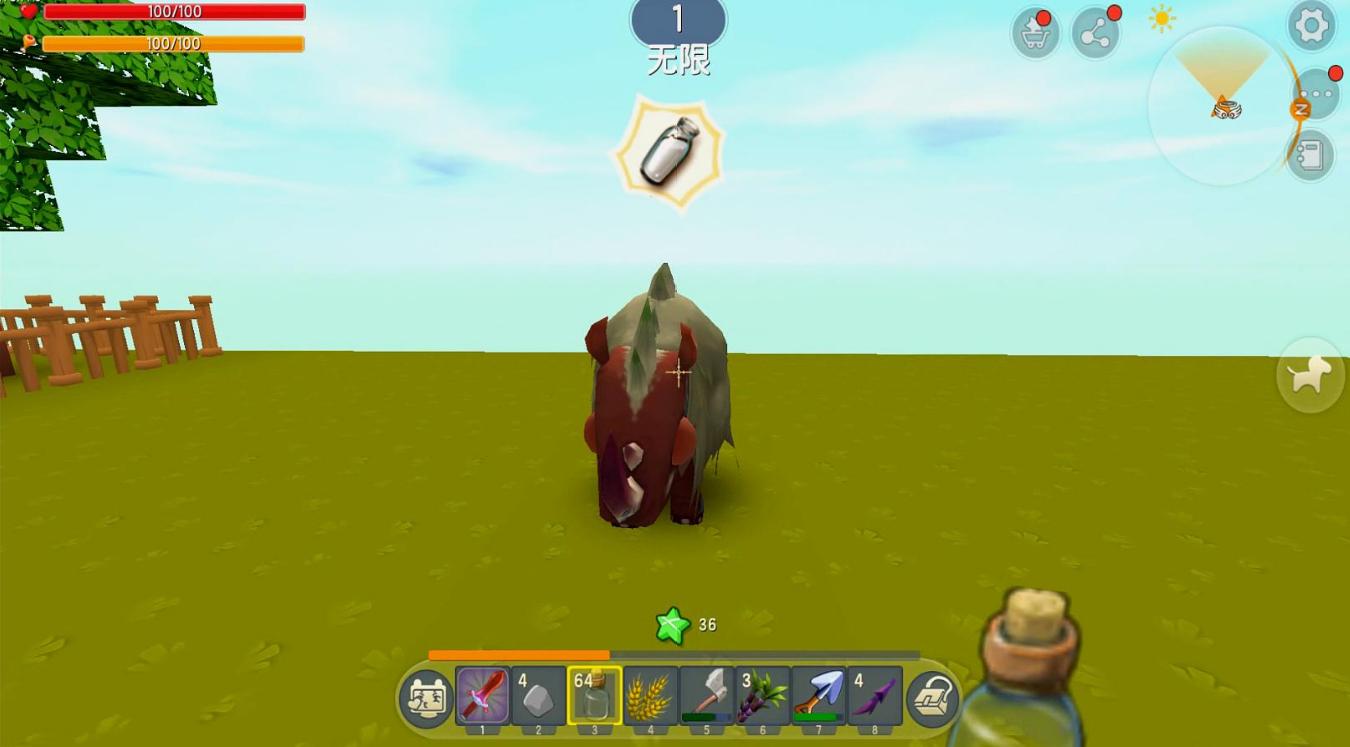 迷你世界新版自动养牛场最简单,迷你世界怎么才能让牛牛耕田