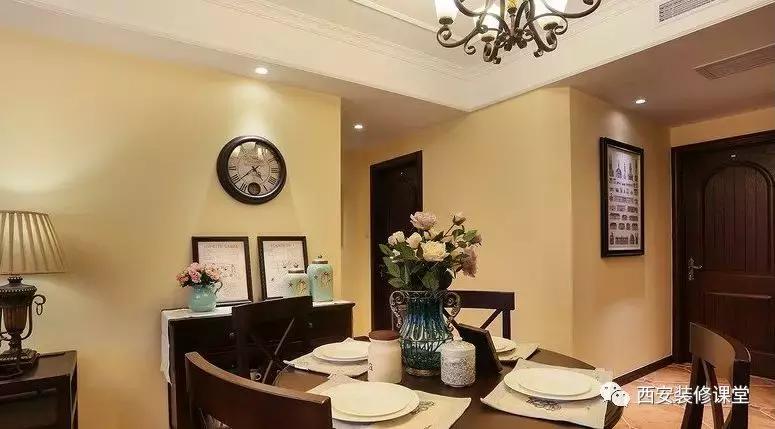 130平三室一厅美式衣帽间,美式带衣帽间的卧室套房