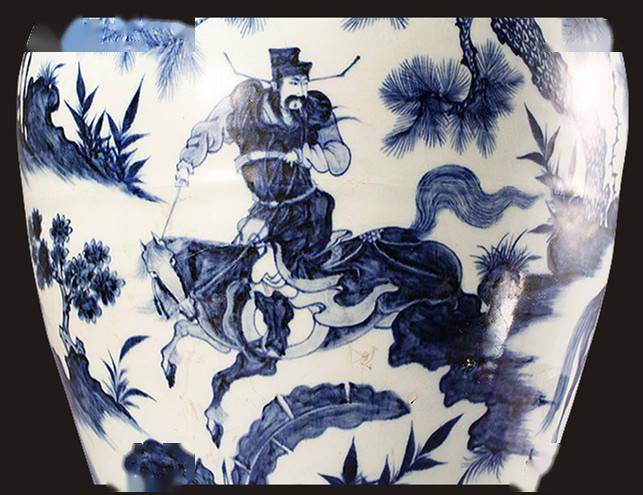 看见*物文**|绘“萧何月下追韩信图”的瓷器瓶你知道是什么吗？