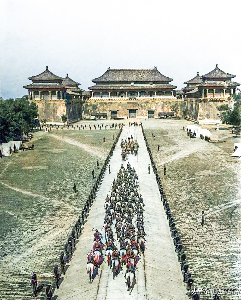 八国联军侵华战争历史讲解超长,1900年八国联军侵华战争影像彩色