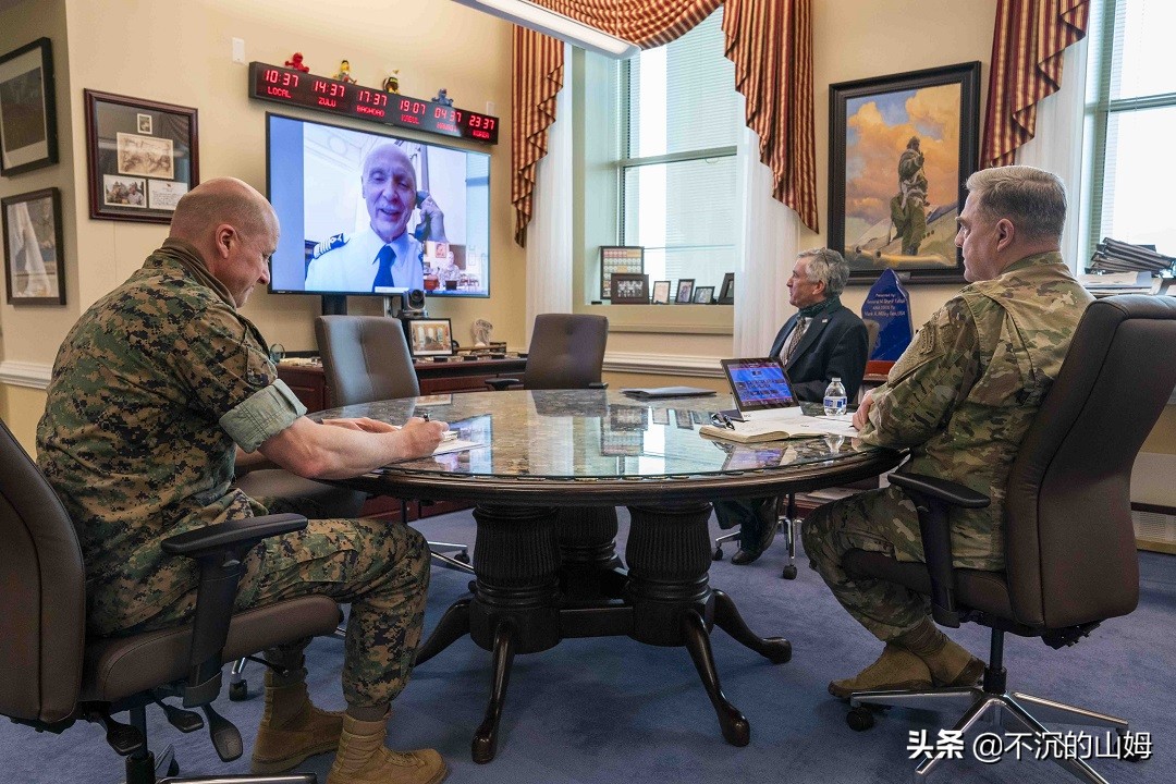 美国参联会主席马克·米利上将照片集锦