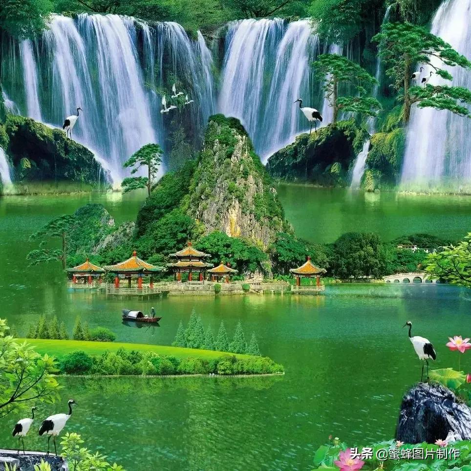 大自然山水美景壁纸全屏,美景壁纸4k全屏