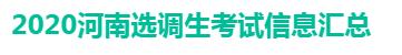 2020河南省选调生计划招录1000人选调对象|报名条件