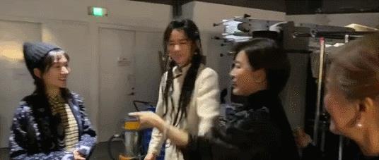 林青霞去张杰演唱会,谢娜林青霞朱茵一起的节目