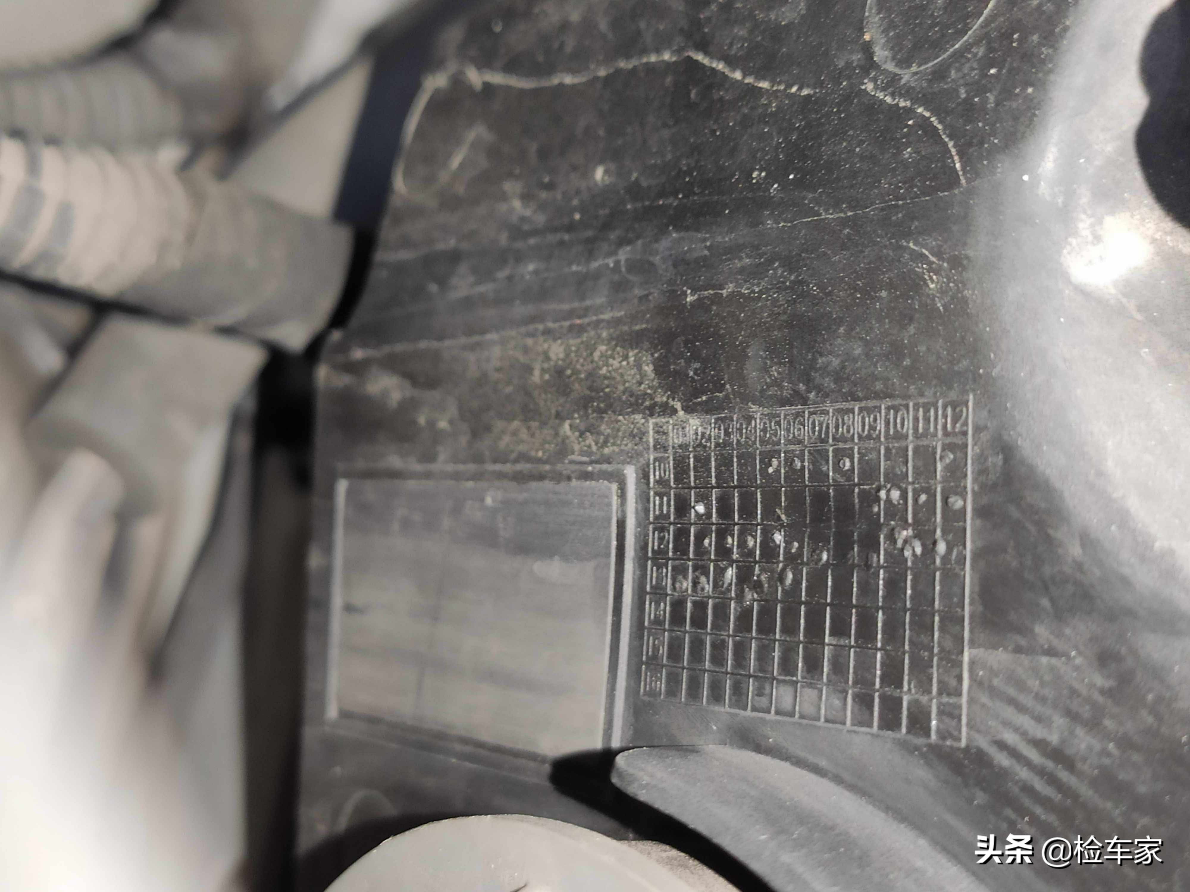 东北客户异地委托检测别克英朗，车尾焊接不敢买，客户：怕冻掉了