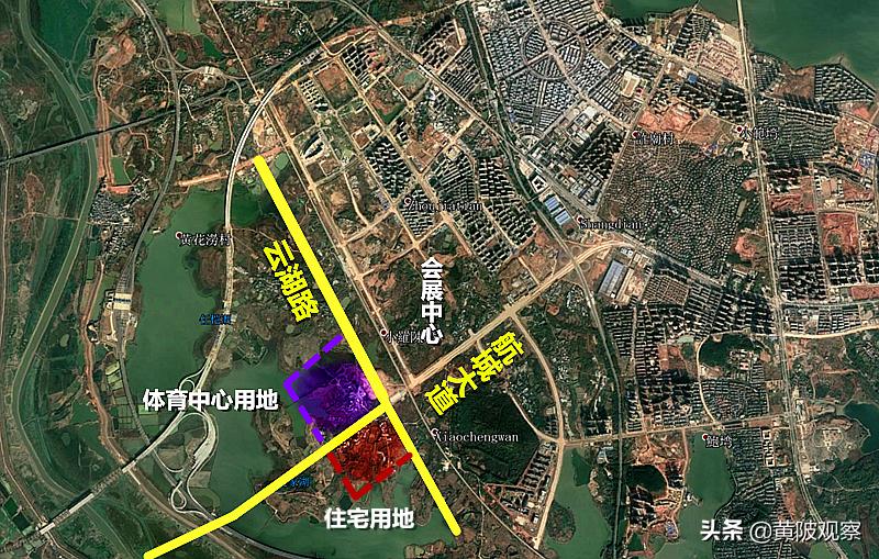 武汉空港体育中心用地,黄陂盘龙城房价会涨吗