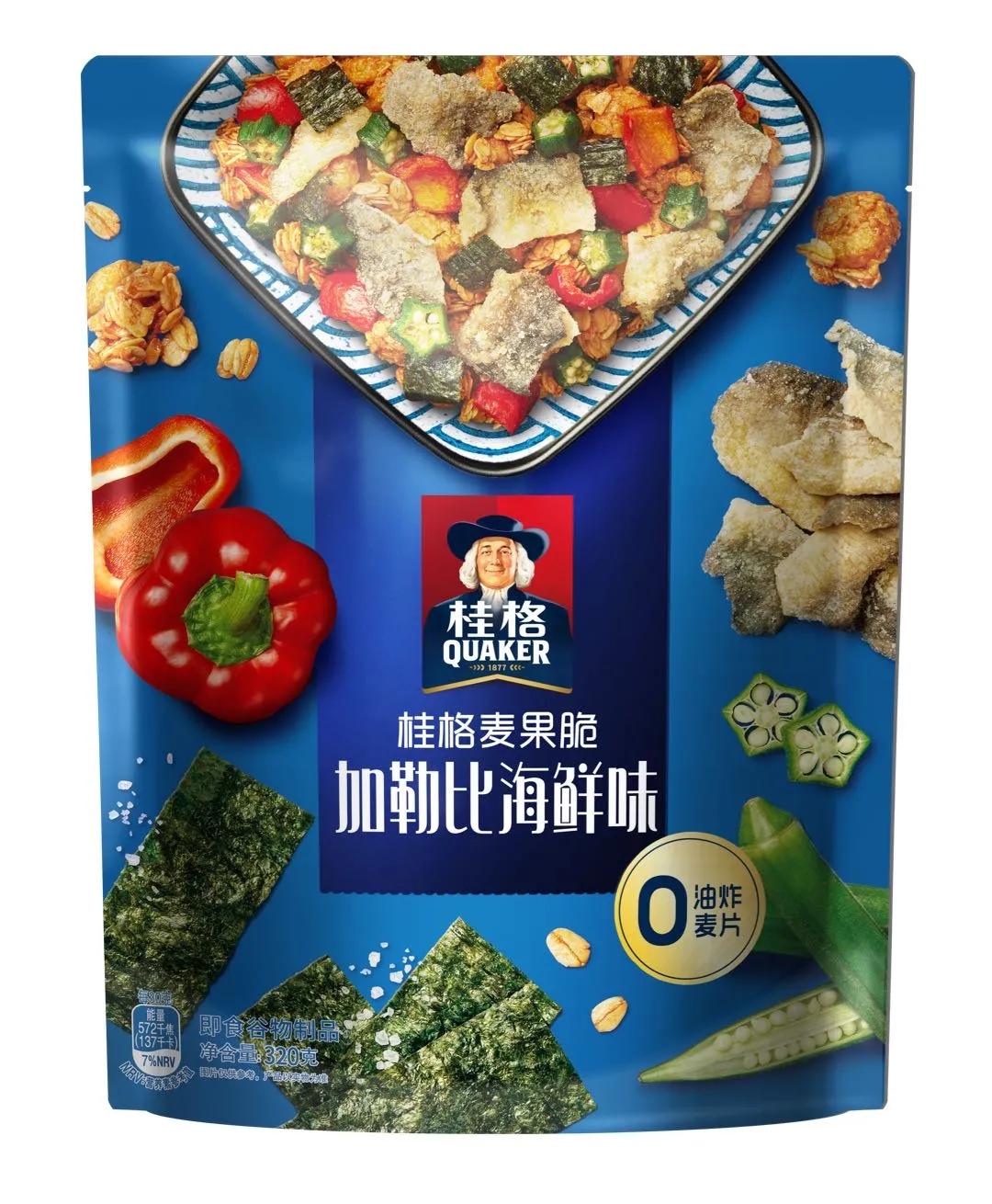 百事桂格即食燕麦片,桂格麦片国家品牌