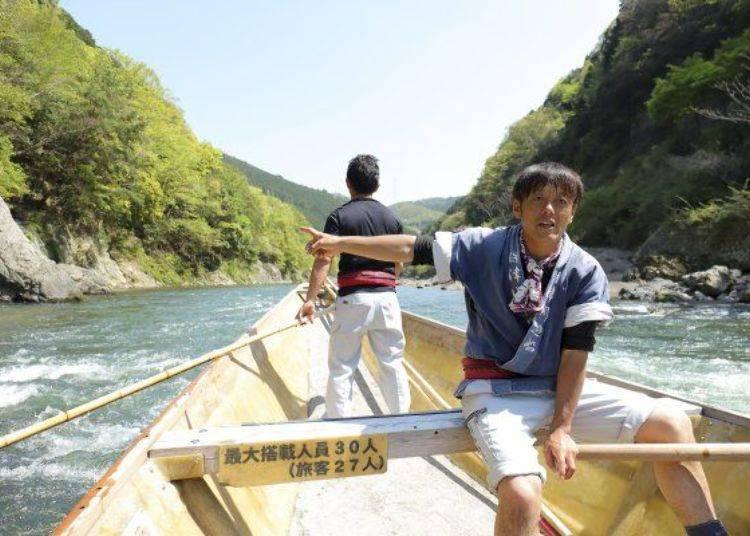 京都保津川,日本京都游船