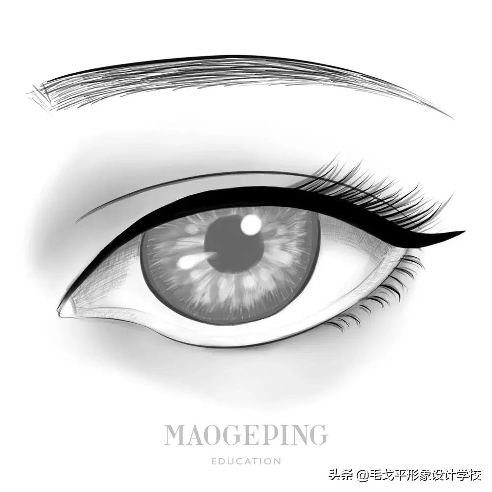 画眼线的步骤初学者,画眼线原来这么简单