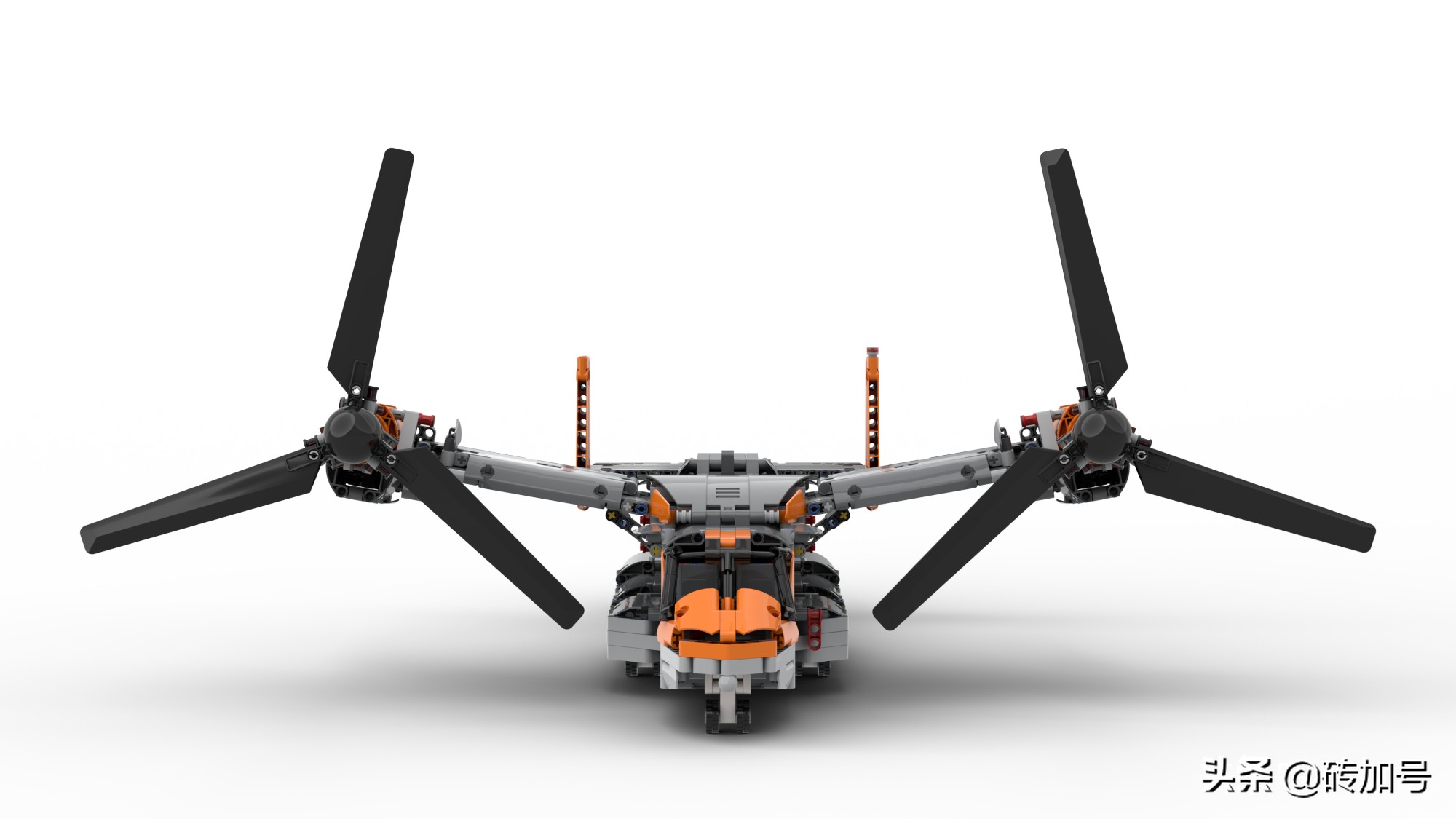 乐高双鹰61054测评,乐高42113鱼鹰运输机