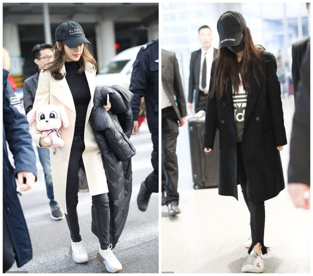 杨幂baby穿搭图,杨幂baby穿露脐装